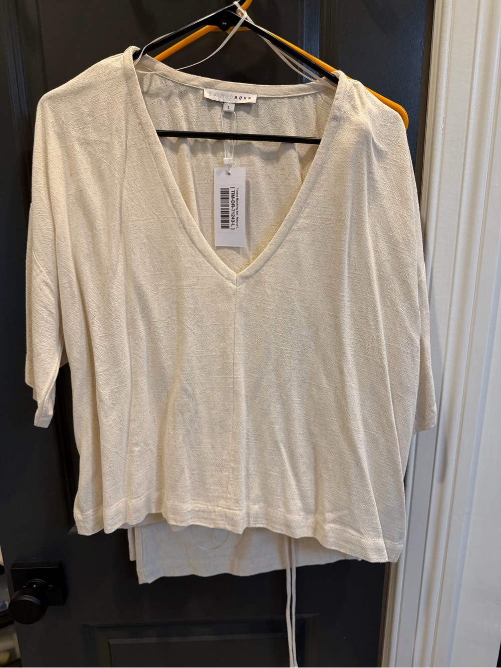 Baltic Born Cream V-Neck Lightweight Tunic